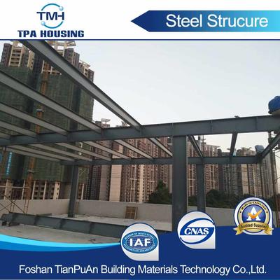 H Steel Villa Type Light Steel Structure Building Frame TPA-ST07