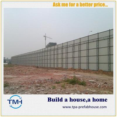 TPA-P4 Steel Fence in The Construction Site