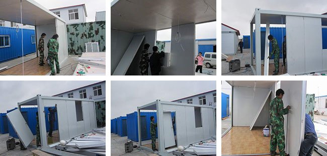 container house building